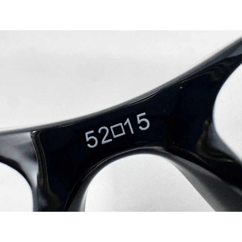 Randolph Keesler Eyeglass Frames Black Rectangle Japan 52-15-140